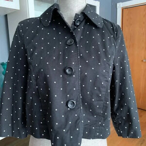 Studio Works Polka Dot Blazer